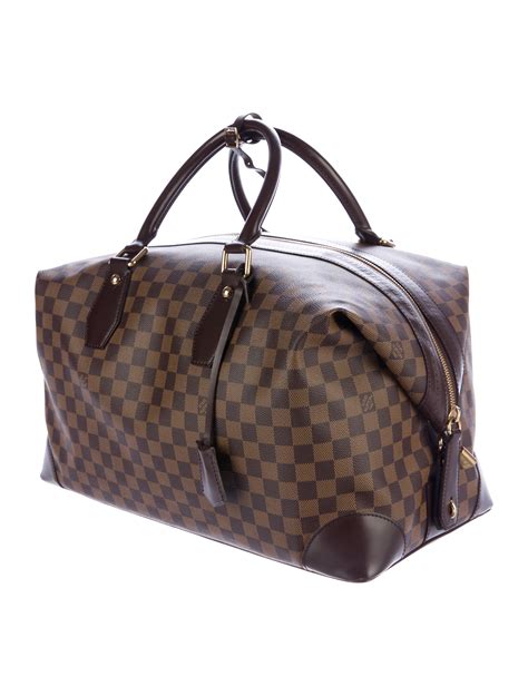 louis vuitton duffle bag damier|Louis Vuitton duffle bag sale.